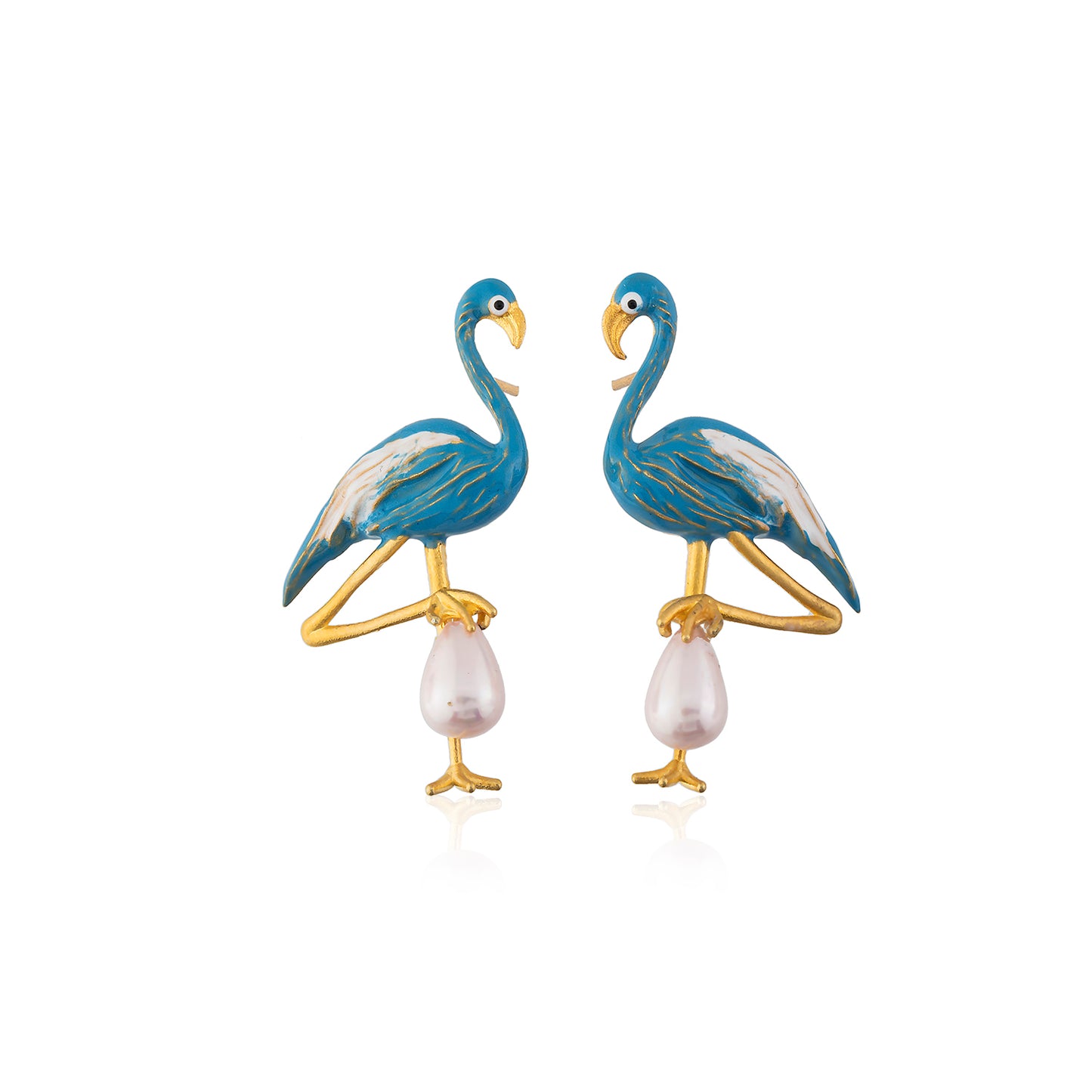 Flamingo Küpe