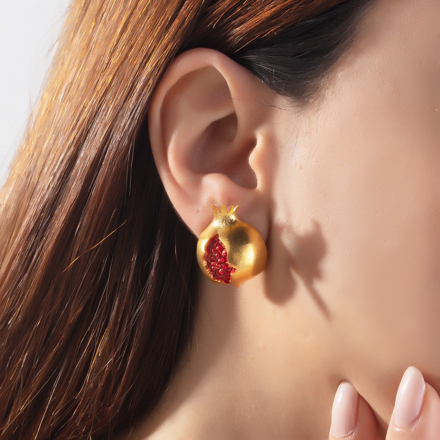 Pomegranate Earrings