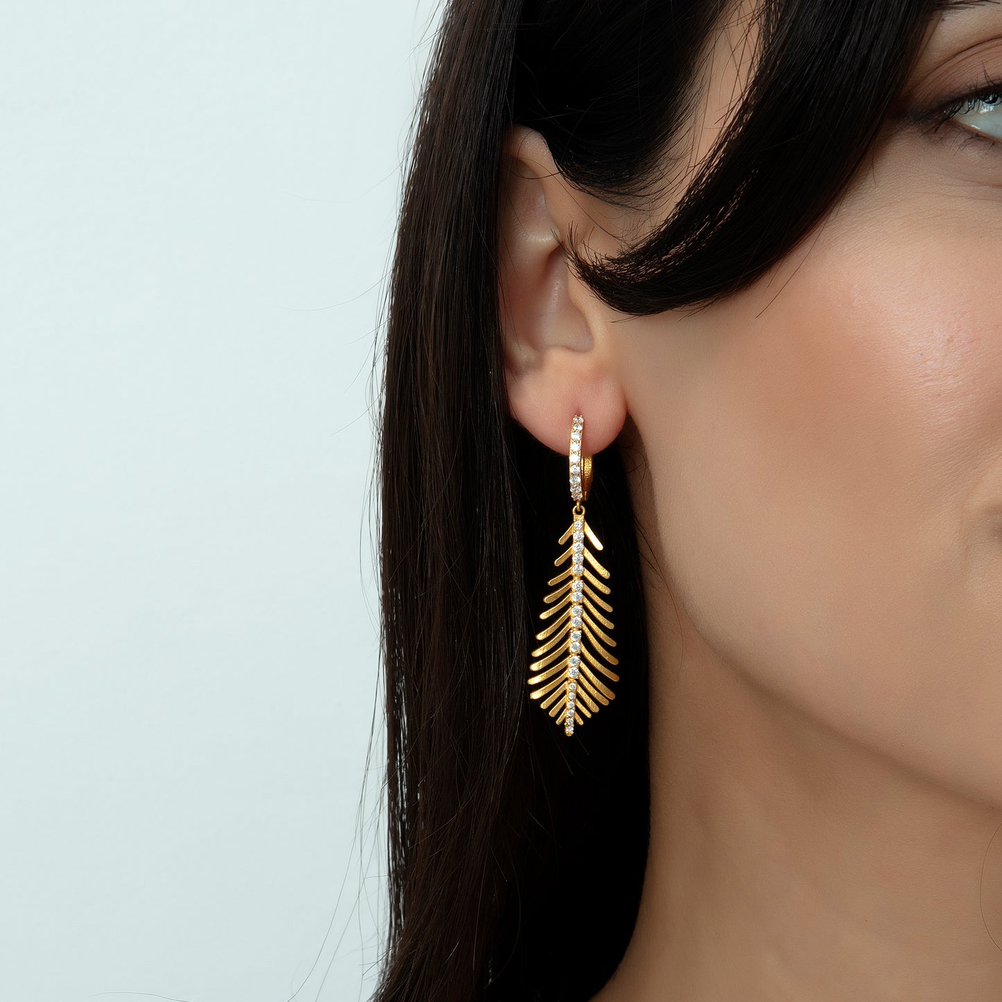 Rowan Leaf Earrings