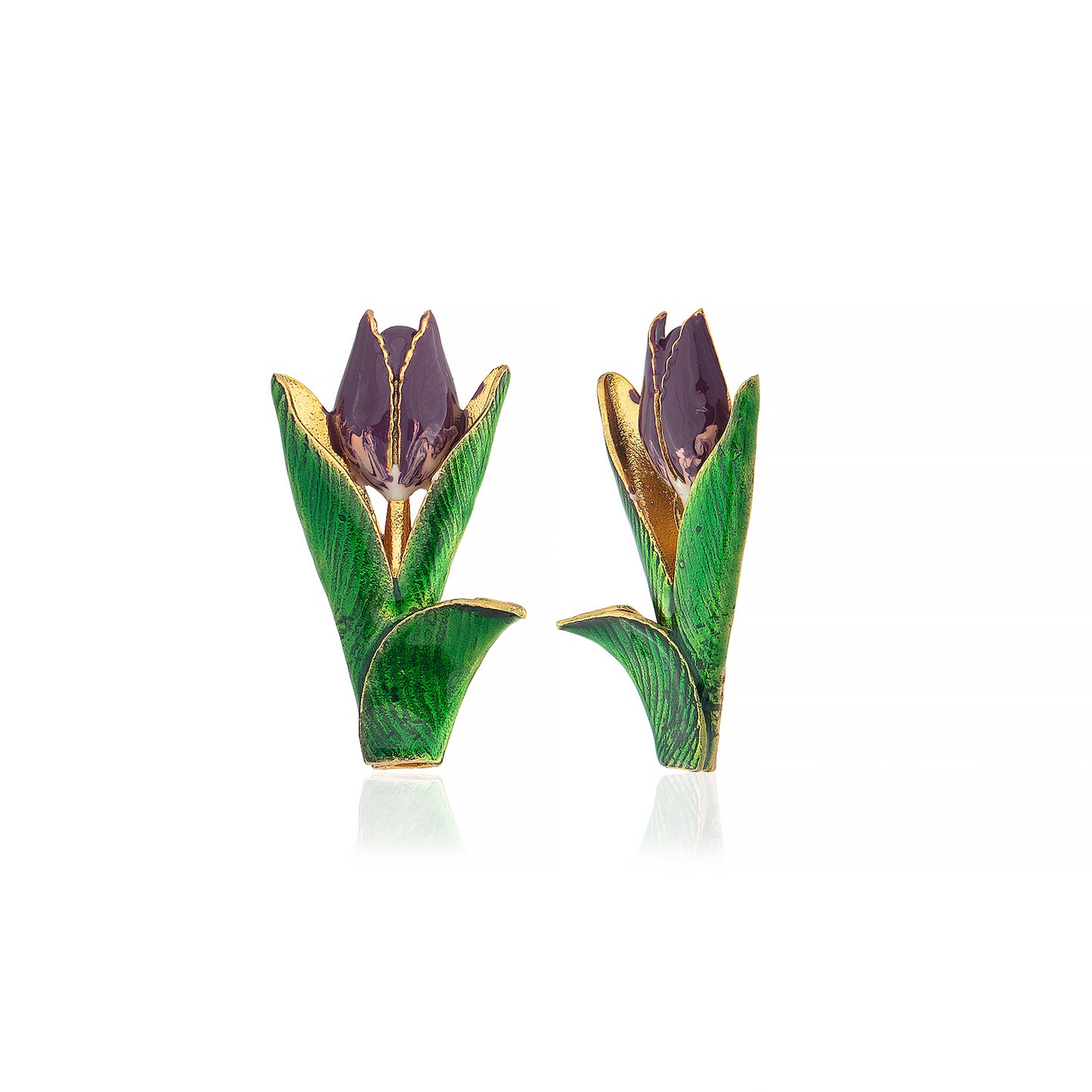 Tulip Çiçek Küpe