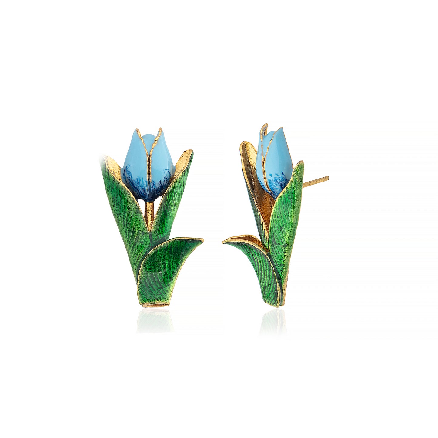 Tulip Çiçek Küpe