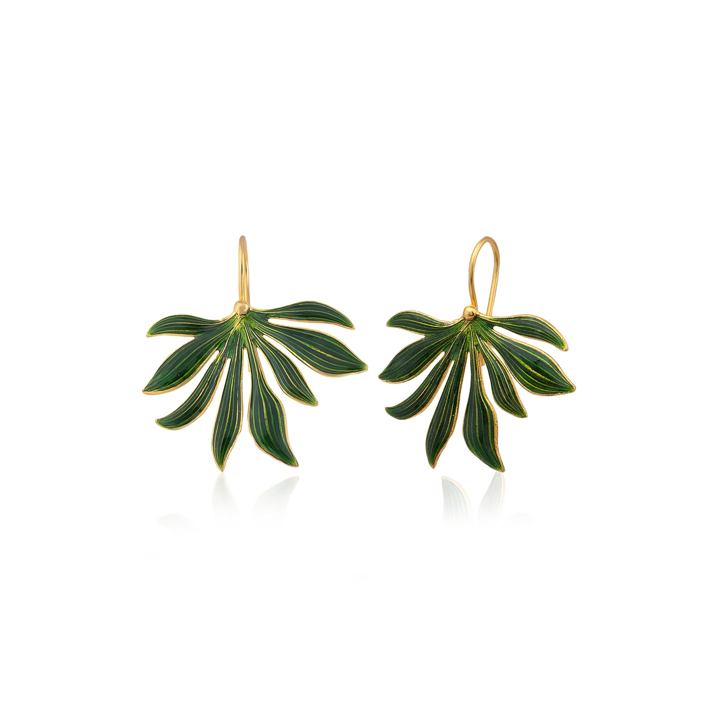 Ash Tree Leaf Earrings