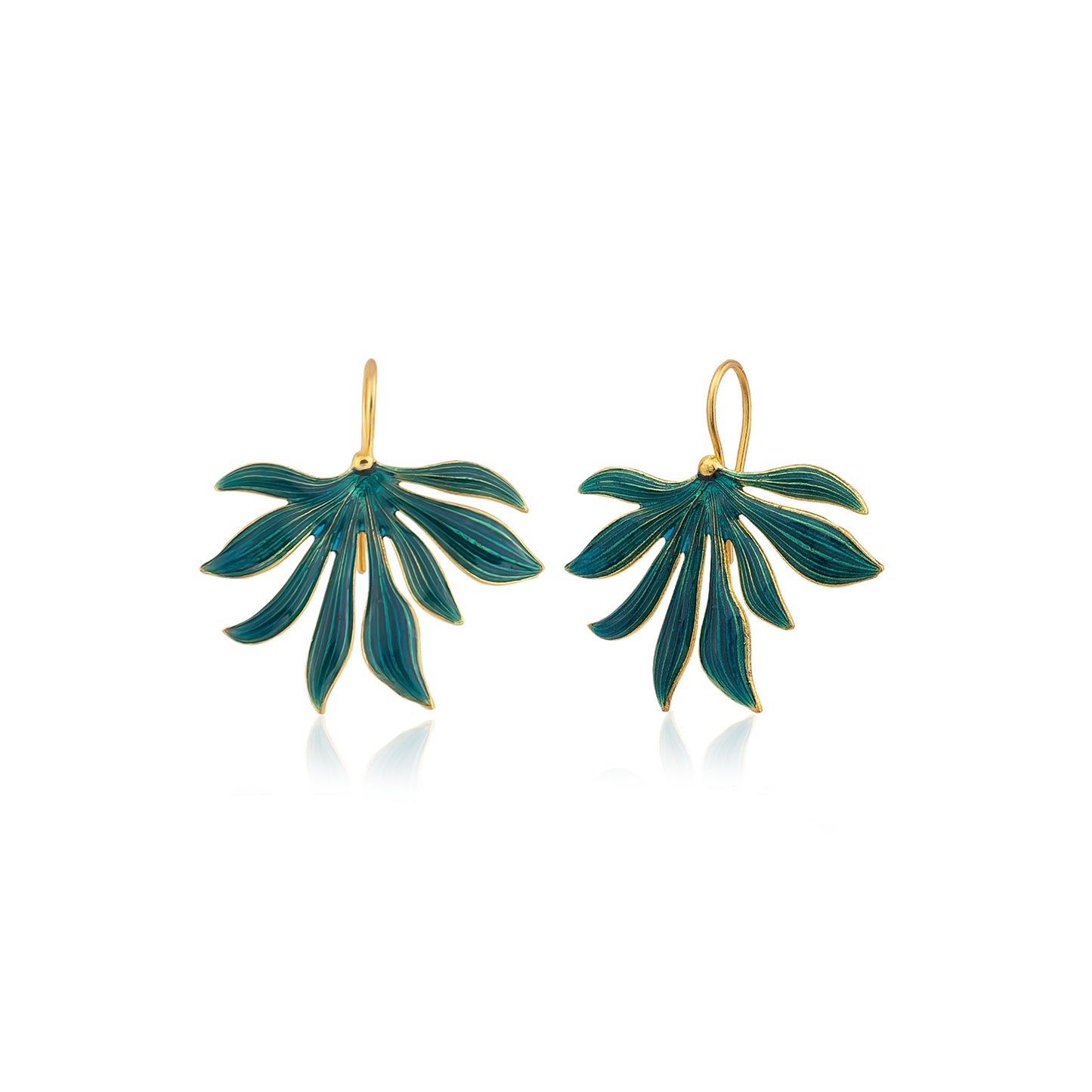 Ash Tree Leaf Earrings