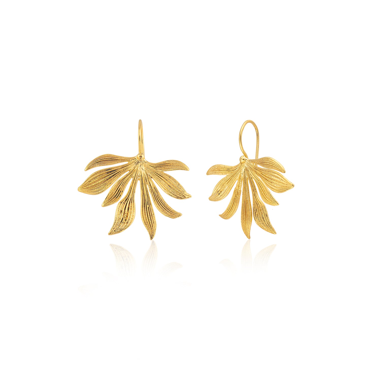 Ash Tree Leaf Earrings