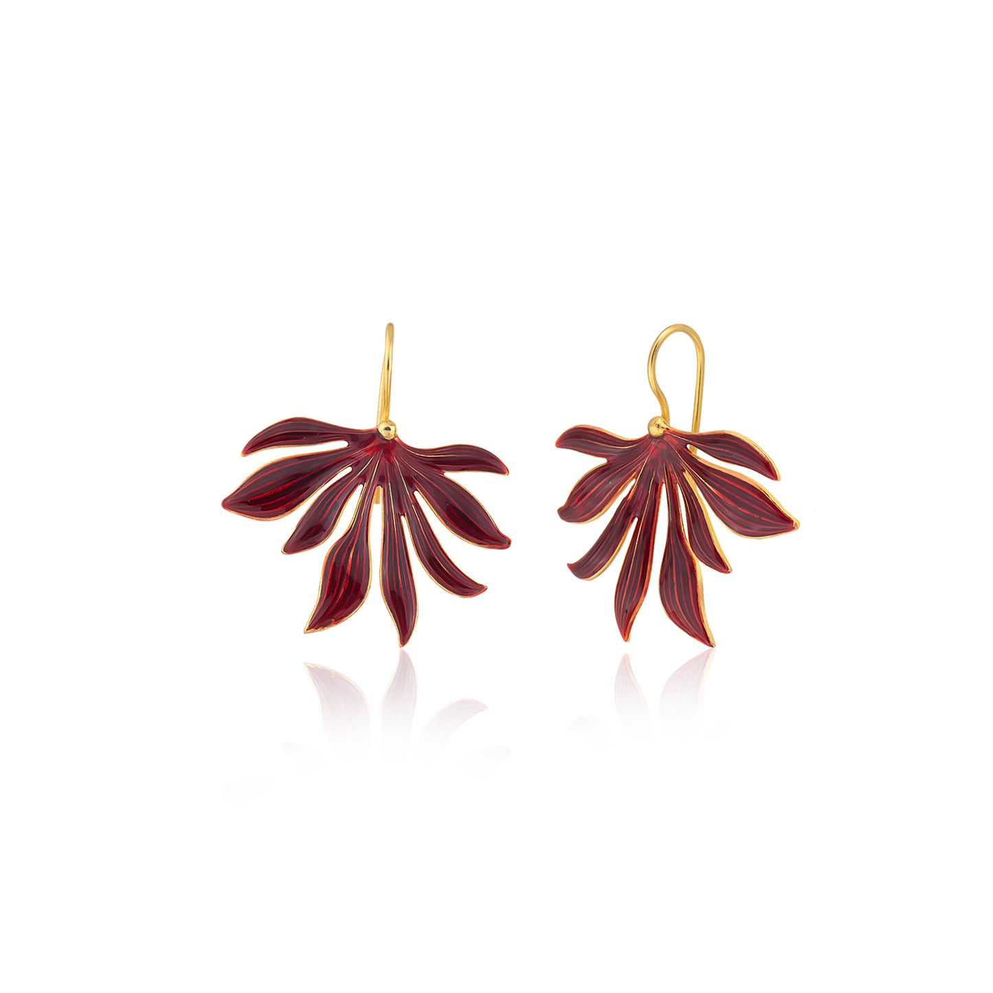 Ash Tree Leaf Earrings
