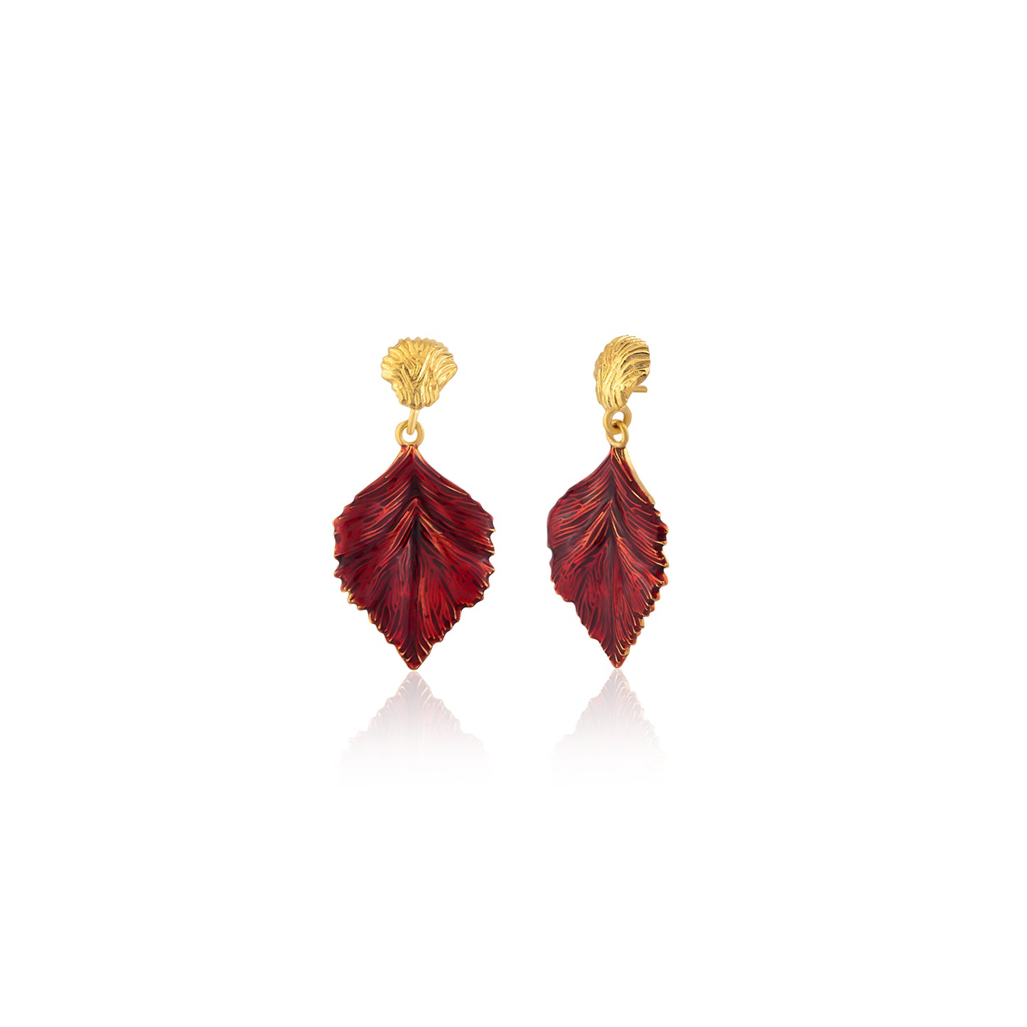 Linden Leaf Earrings