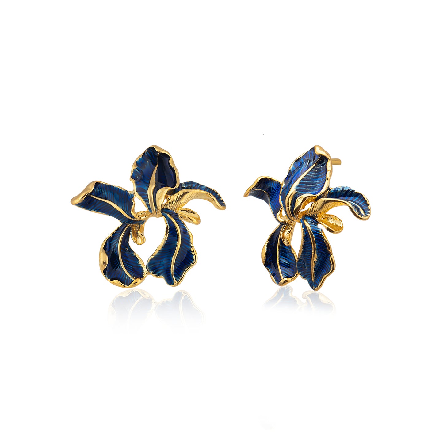 Fleur de lis Çiçek Küpe