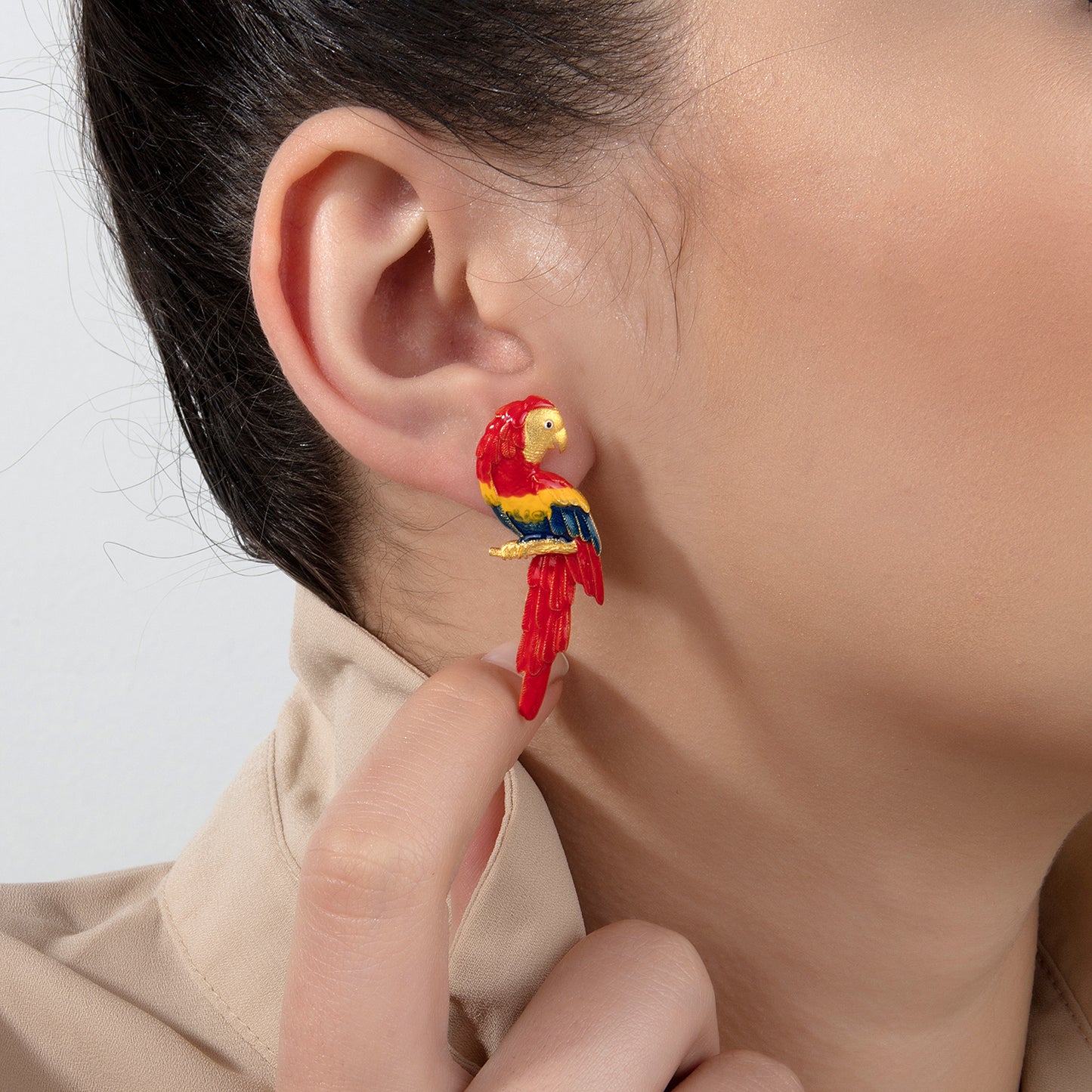 Parrot Küpe