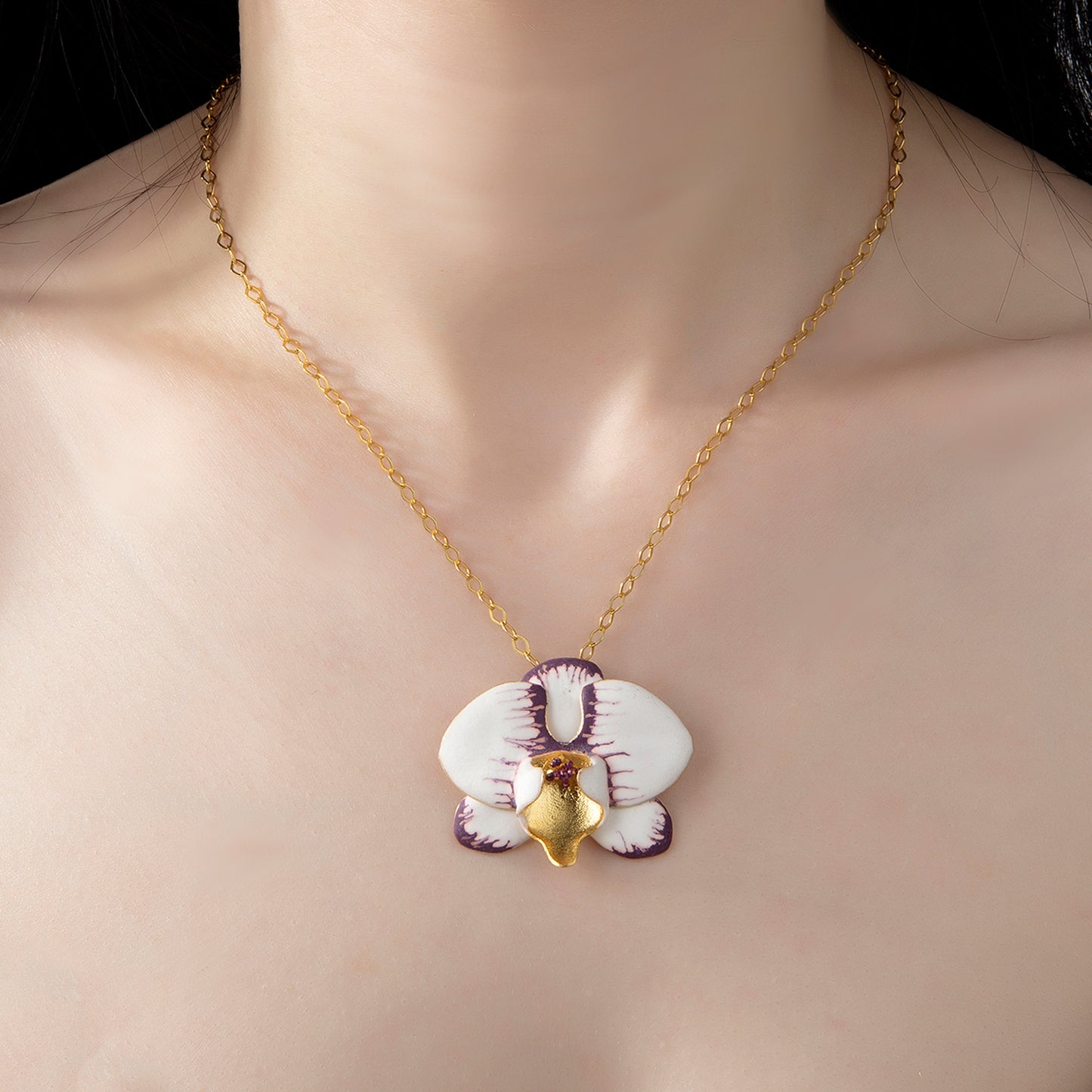 Orchid Kolye