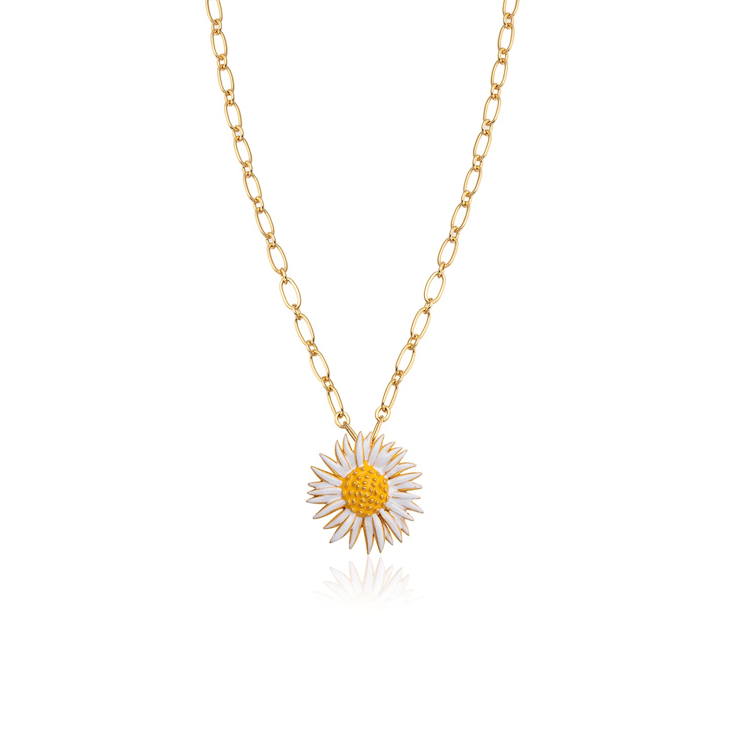 Sunflower Çiçek Kolye