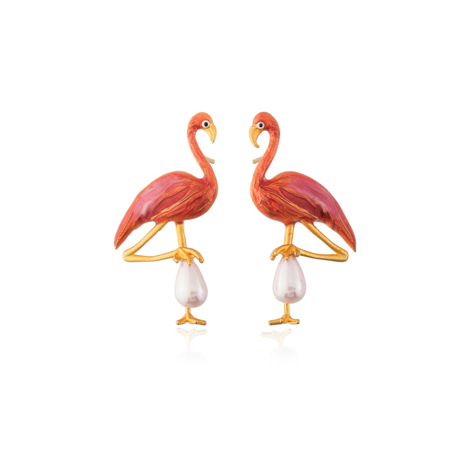 Flamingo Küpe