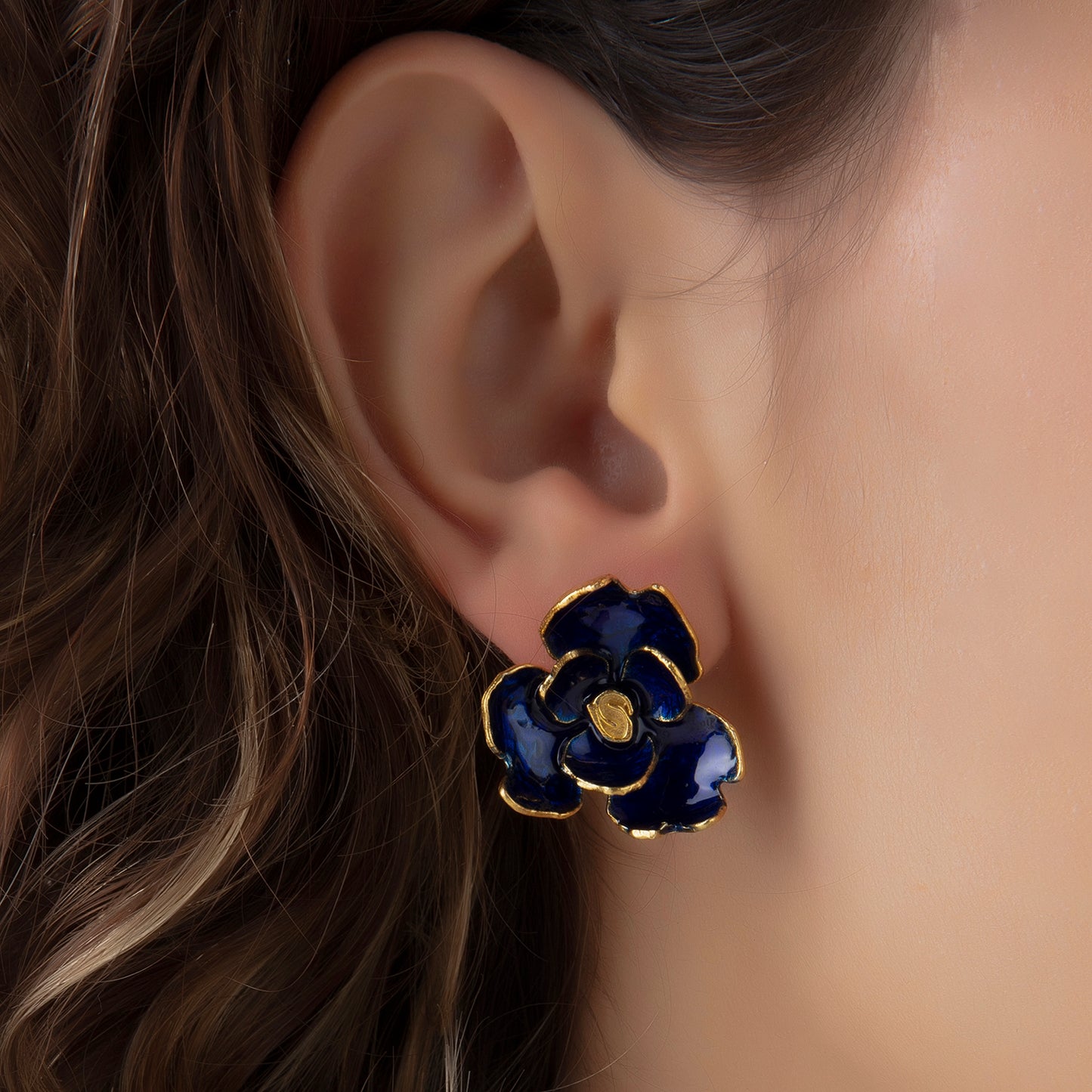 Rose Flower Earrings
