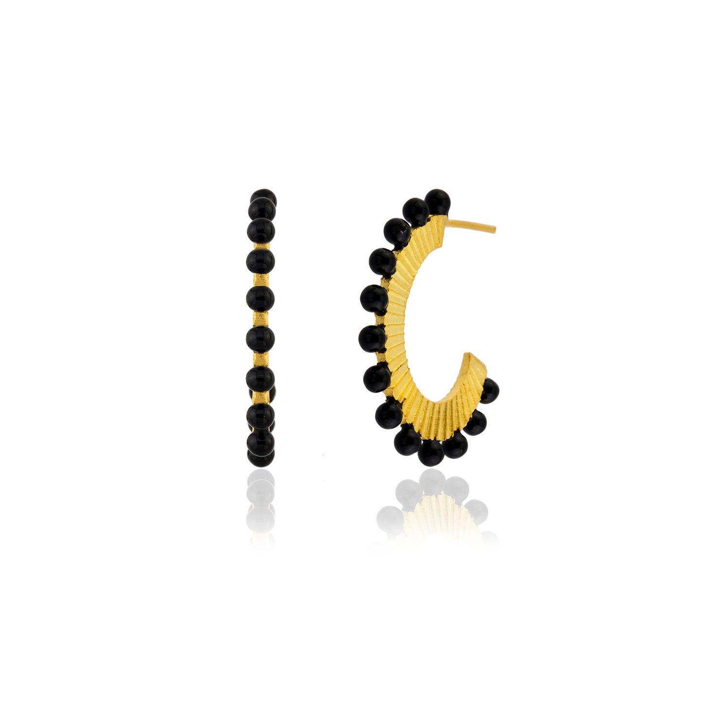 Oval Hoop Earrings