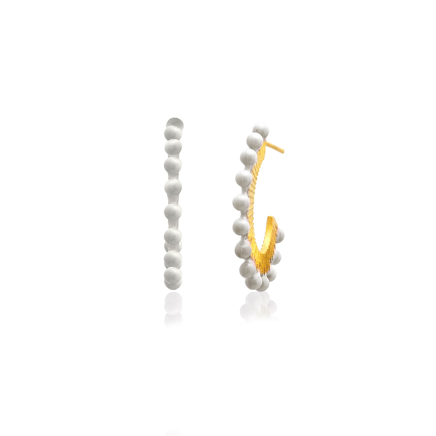 Oval Hoop Earrings