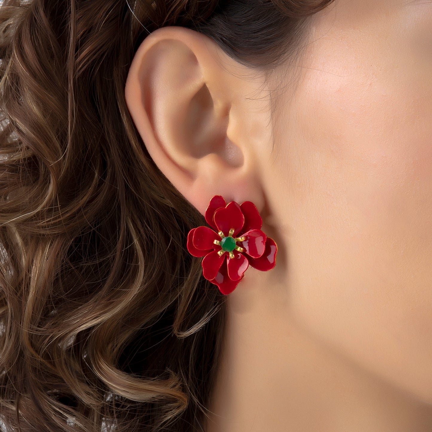 Violetta Flower Earrings