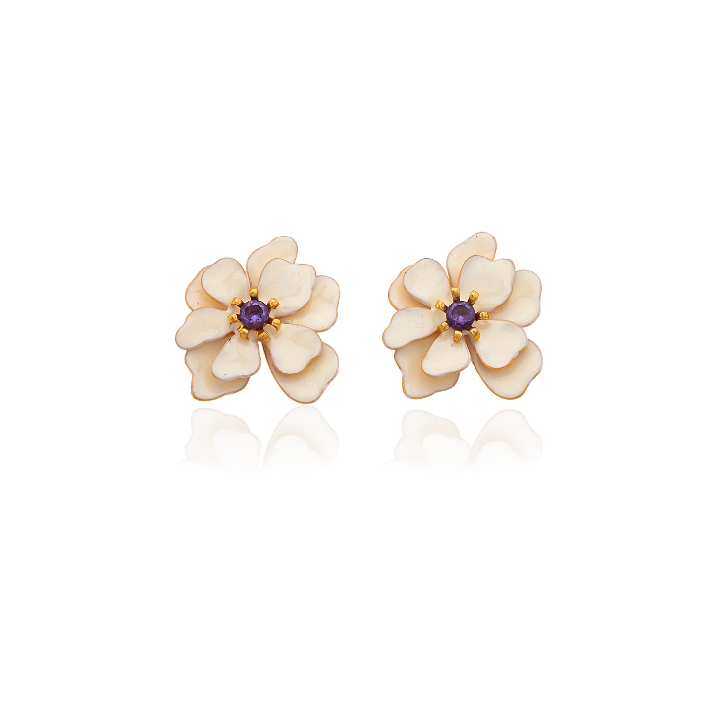 Violetta Flower Earrings