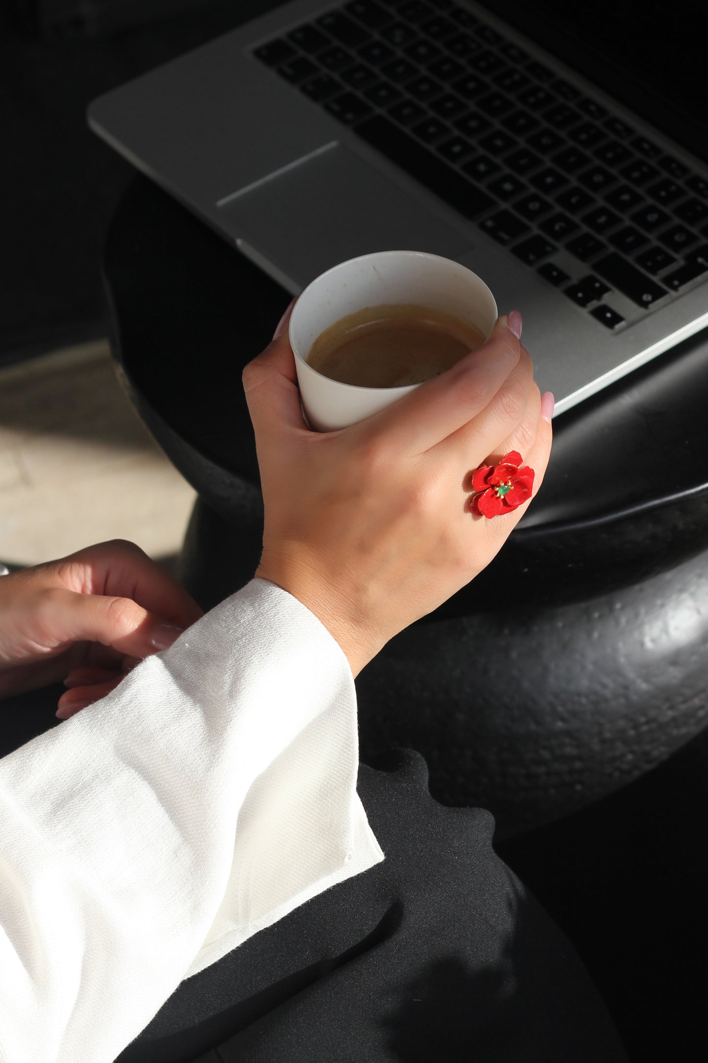 Viola Çiçek Yüzük