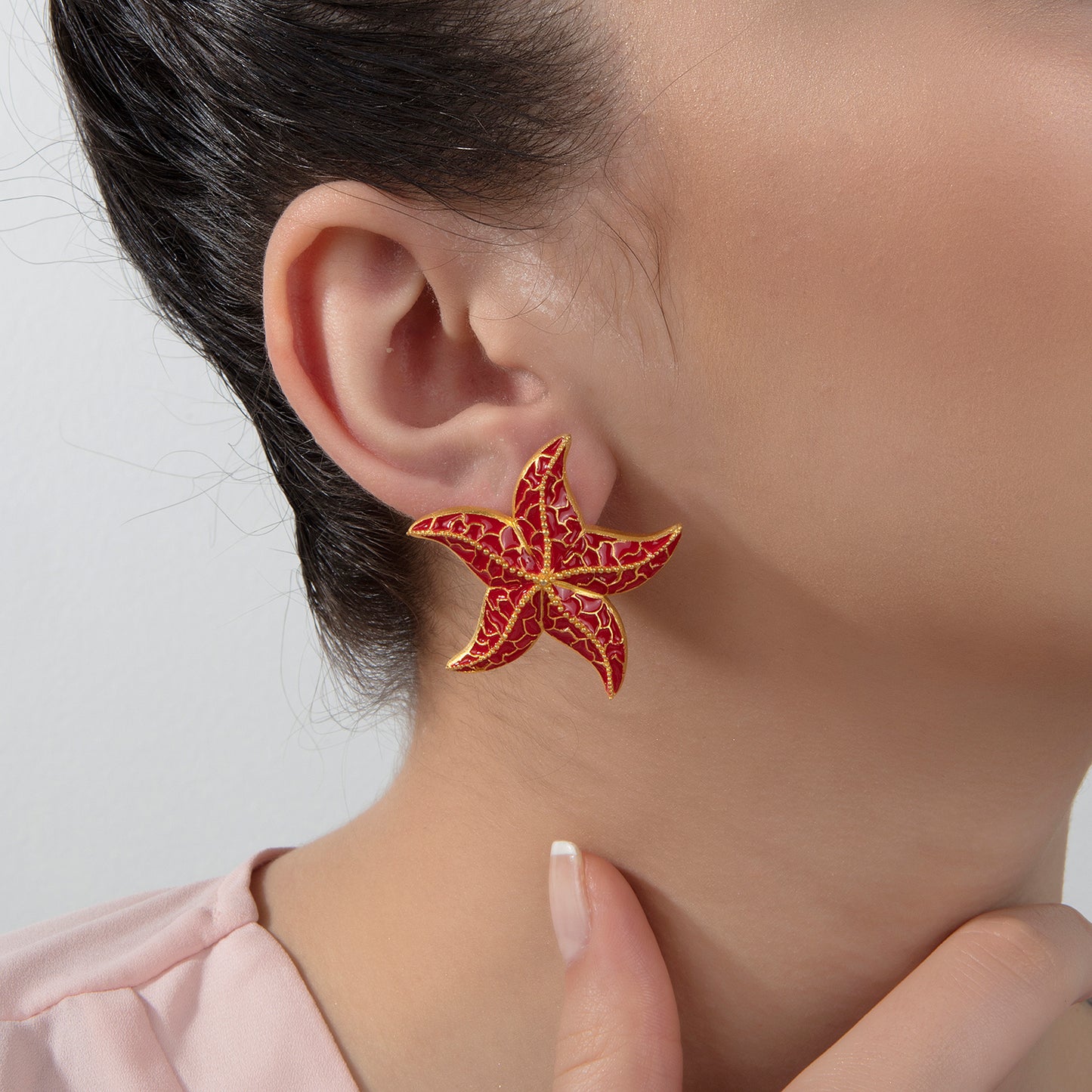 Starfish Küpe