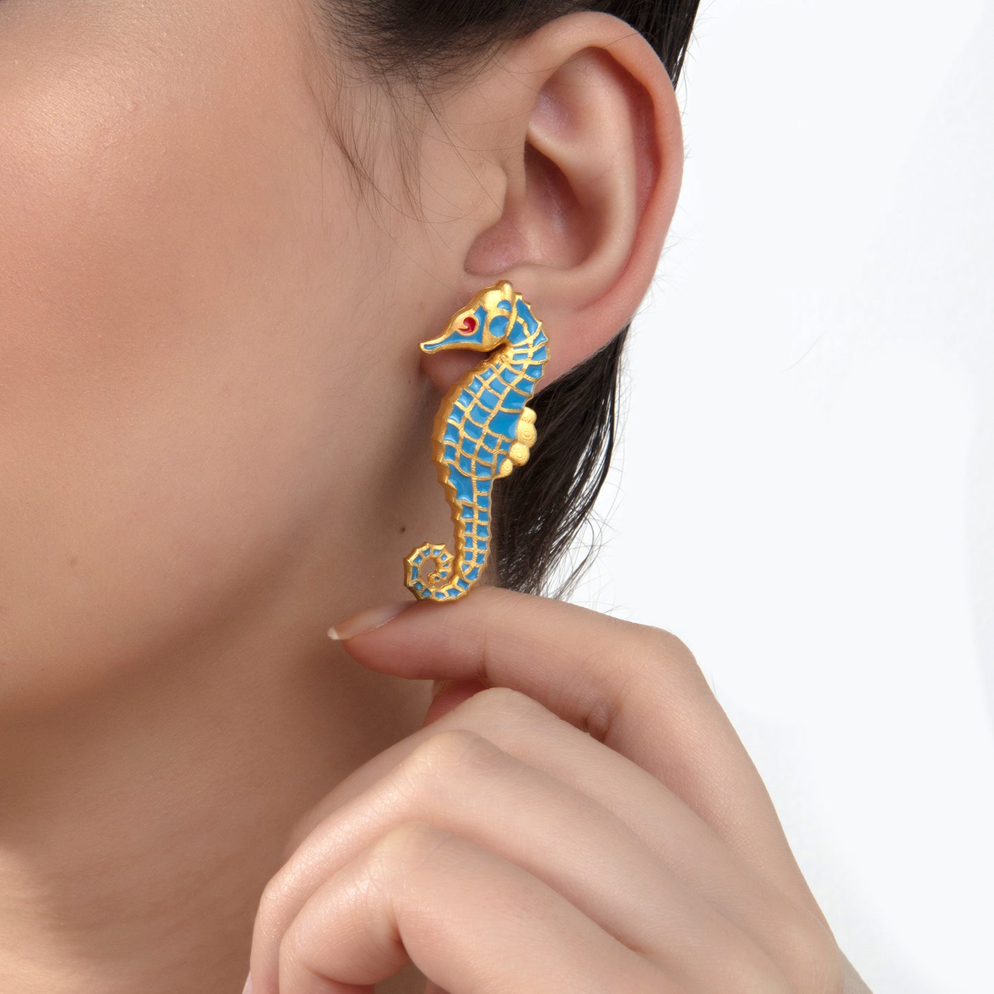 Seahorse Küpe