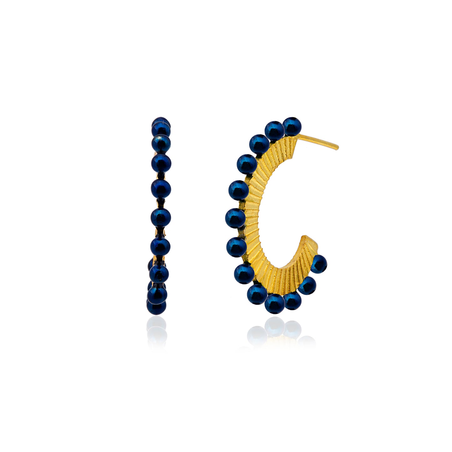 Oval Halka Küpe
