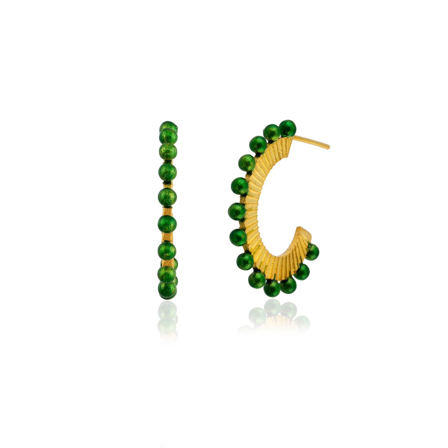 Oval Halka Küpe