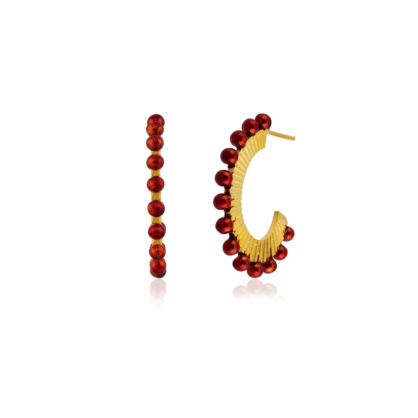 Oval Halka Küpe