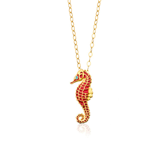 Seahorse Kolye